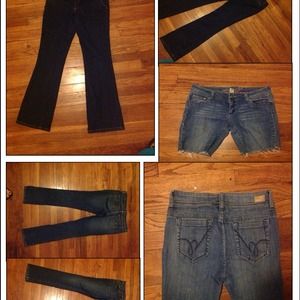 3 pairs jeans