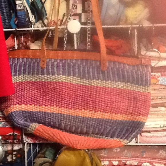 Woven jute bag