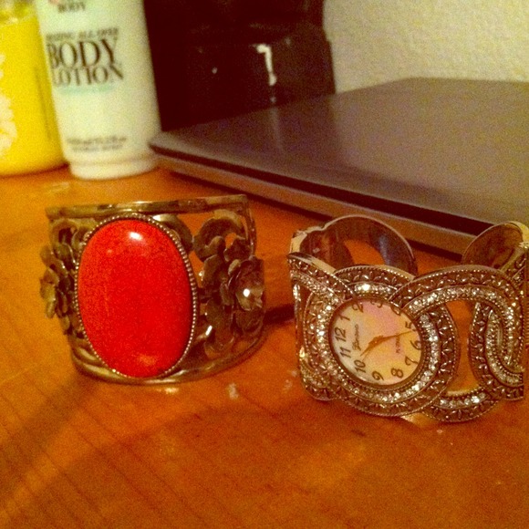 2 sophisticated wrist cuffs