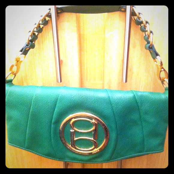Beauty BEBE green purse!