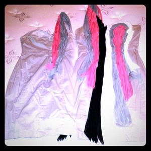 A lovely sexy grey cocktail dress W/satin finish