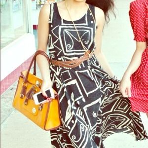 Pretty long black dress