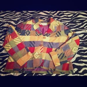 Lovely colorful Doncaster designer blazer💋