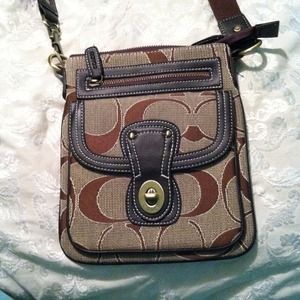 Authentic Coach crossbody handbag