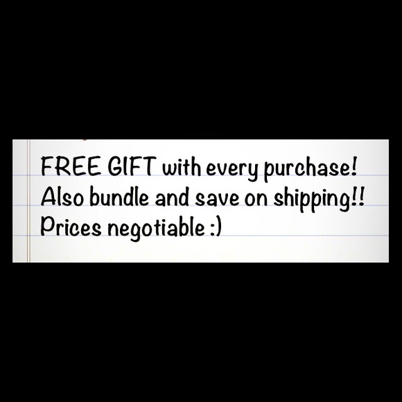 Free gift with every purchase!