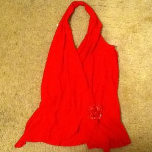 💋SOLD IN BUNDLE💋 Cute red halter top
