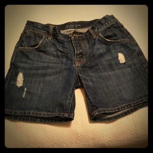 VS Denim Boyfriend Shorts