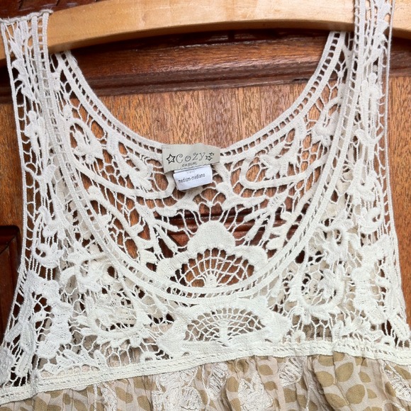 SOLD--Crochet top