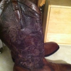 MARK NASON WN MADE Italy SIREN DERRY FLAT BT LTHR