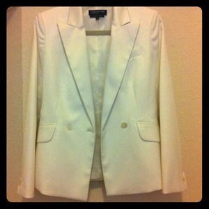 White Jones New York Collection blazer.