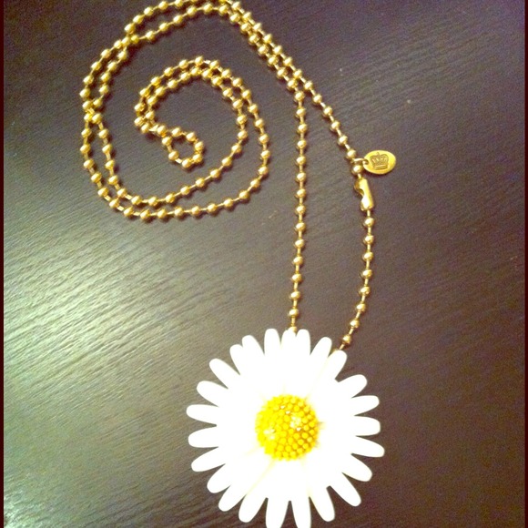 SOLD!!!!!-Juicy Couture Sunflower necklace