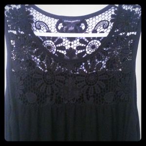 REDUCED! Banana Republic black sleeveless dress