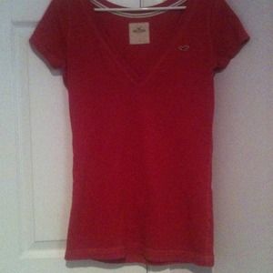 RESERVED  pink hollister shirt!