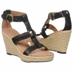 *Reduced* Fossil Selena Wedge with 3.5" Wedge Heel
