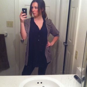 Trina Turk Grey Cardigan