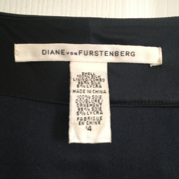 ⭐Host Pick!⭐Diane Von Furstenberg Navy Sequin Mini - Picture 3 of 4