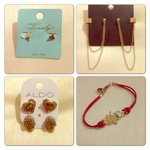 NWT Bundle of earrings and bracelet
