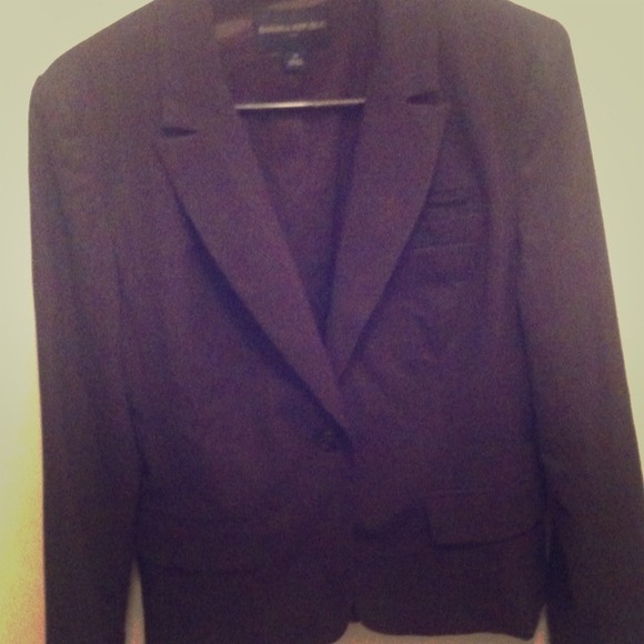 Chocolate Brown, Pinstripe Banana Republic Blazer