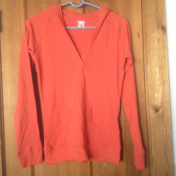 ♥Orange Columbia top