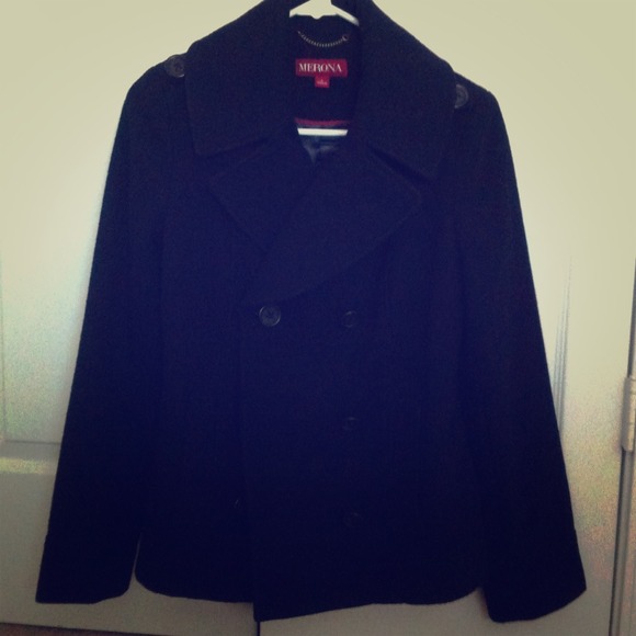 merona Outerwear - ⚡reduced⚡ dark navy blue peacoat