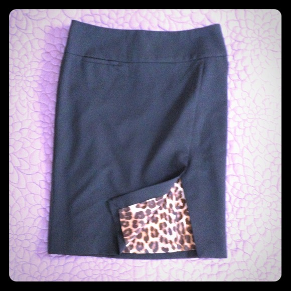 SOLD AS BUNDLE... black secretary skirt