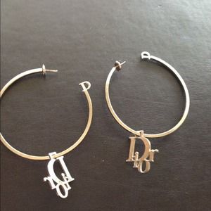 Authentic DIOR Hoops Earrings