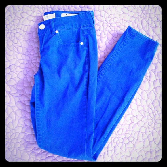 SOLD AS BUNDLE..... Royal blue skinny pant 3
