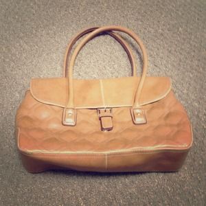 Camel Liz Claiborne handbag.