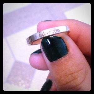 Sterling silver, Tiffany ring