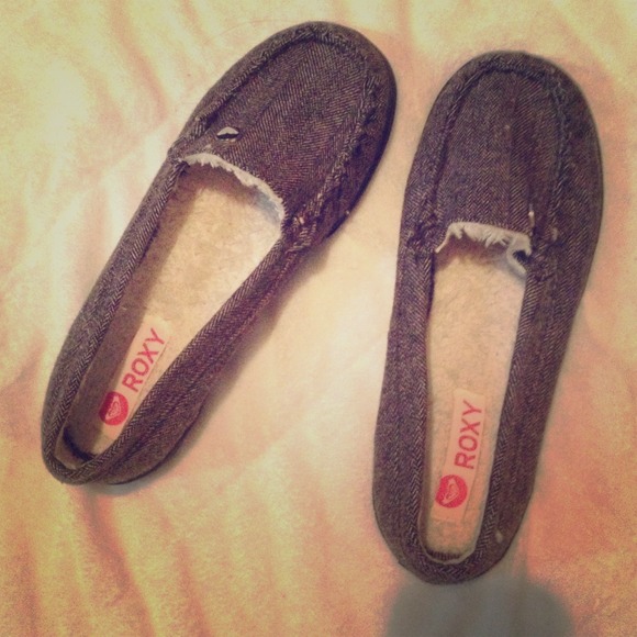 ! Nice brown slip ons!