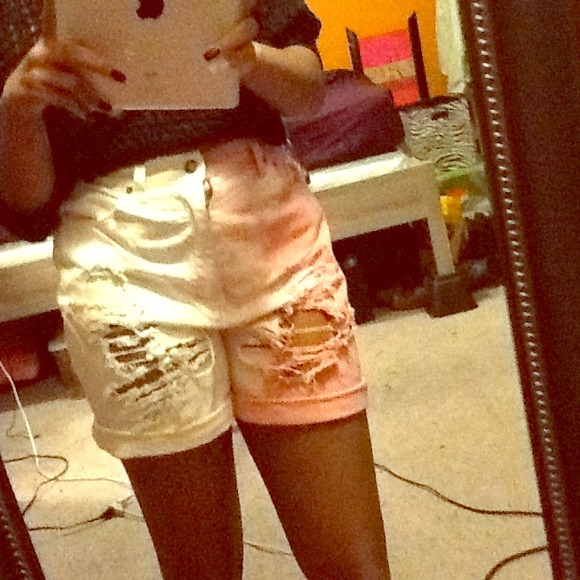 DIY High waist shorts