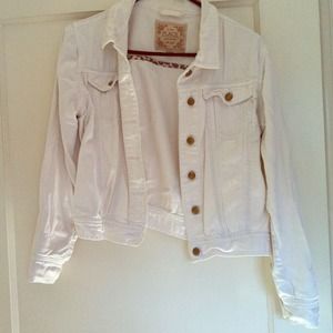 White Denim Jacket