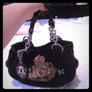 Juicy couture black purse.