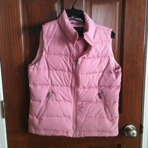 Reduced!  American Eagle pink down vest
