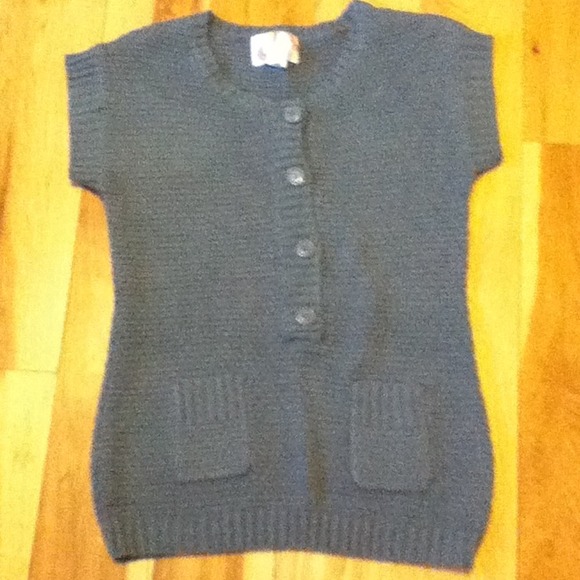 Grey sweater dress