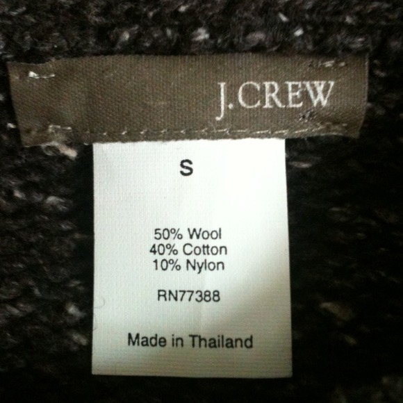 Reduced!  Brown and cream marled J Crew sweater - Picture 2 of 2