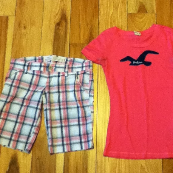 Pink Hollister outfit