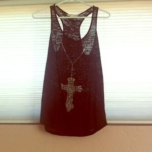 Grunge Cross Tank