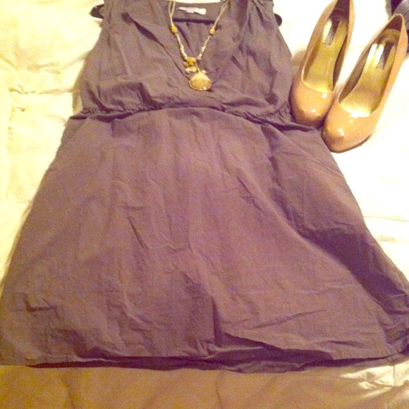 LOFT Dresses & Skirts - Reserved bundle dress, cardigan and reptile shirt.
