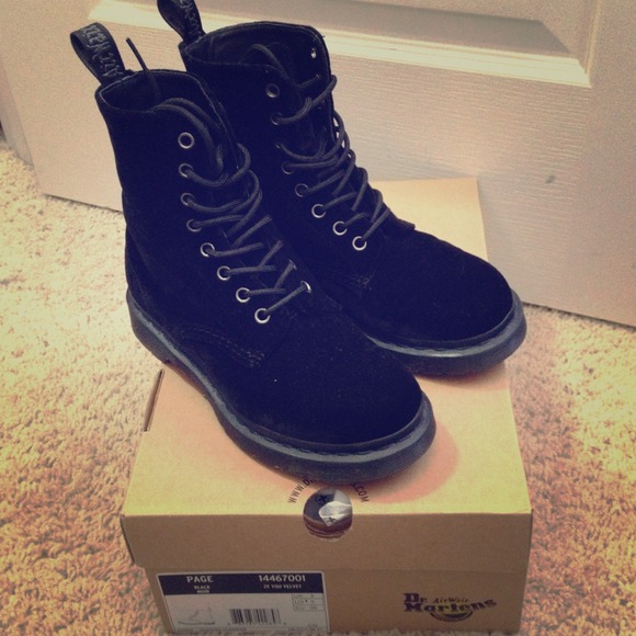 Dr. Martens Boots - ❌SOLD❌ Dr. Martens Velvet