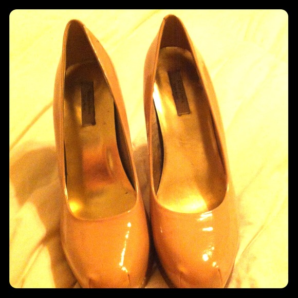 Blush nude heels