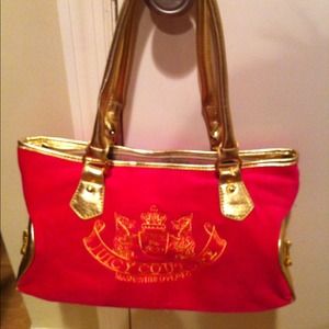 Hot pink Juicy Couture handbag