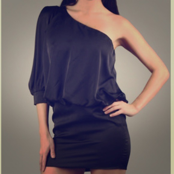 Blaque Label Dresses & Skirts - One-Shoulder Cocktail Dress by Blaque Label NWT