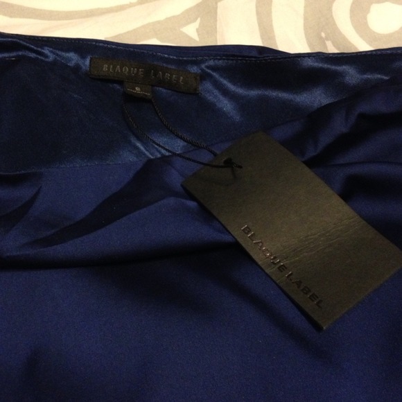 One-Shoulder Cocktail Dress by Blaque Label NWT - Picture 3 of 3