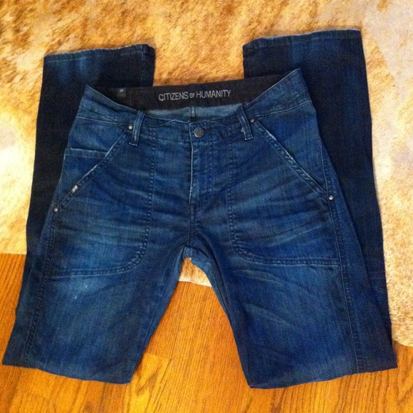 ⛔RESERVED. COH. Dark Wash Lightweight Jeans. - Picture 1 of 4