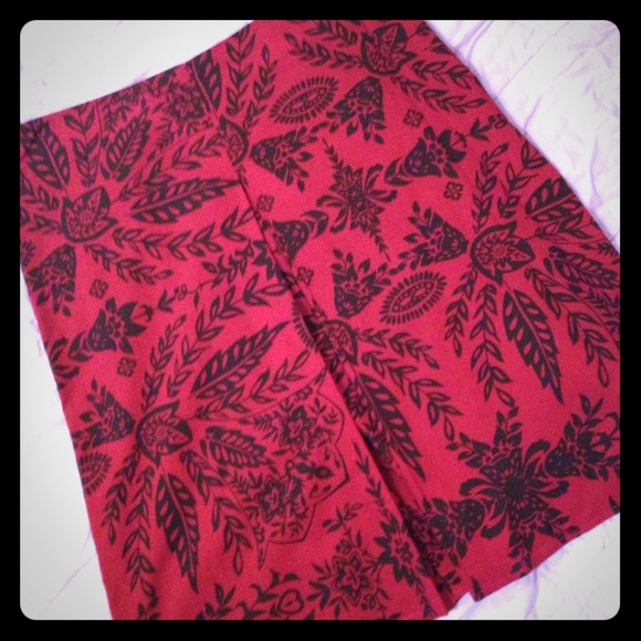 SOLD in Bundle -City Silk Skirt ❤ Size 10