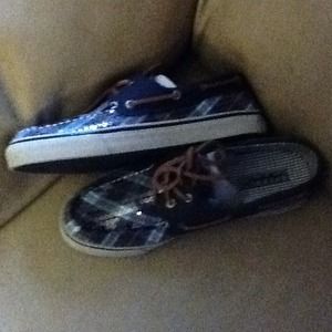 Sperrys size 7.5. Never been worn, super cute