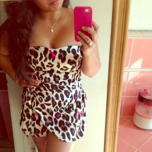 Cheetah romper