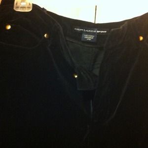 Ralph Lauren sport  size 8 velvet navy