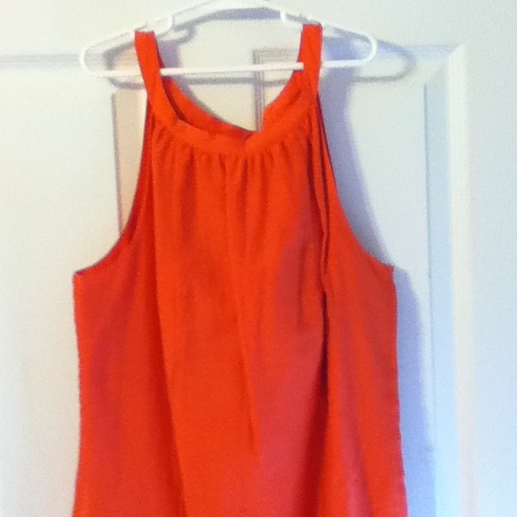 Orange sundress